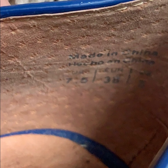 🎉HP 4X!🎉GUC SIZE 7.5 ALDO Cobalt Blue 4” Heels - Picture 7 of 7